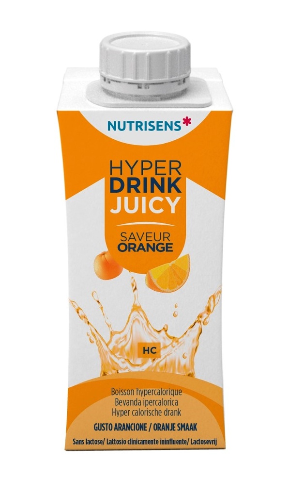 NS hyperdrink juicy saveur d'orange 200ml x 4-4493540