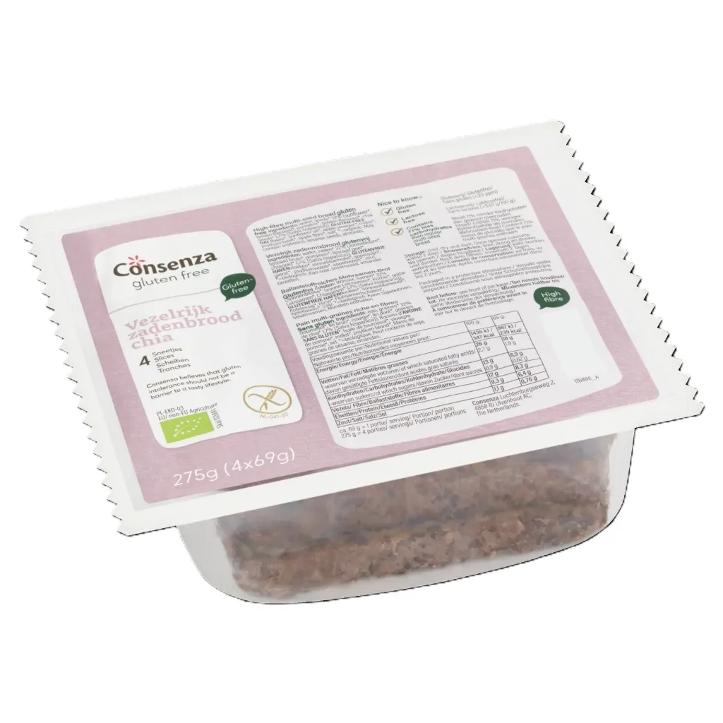 [3983] Consenza vezelrijk zadenbrood chia bio lact° 275g