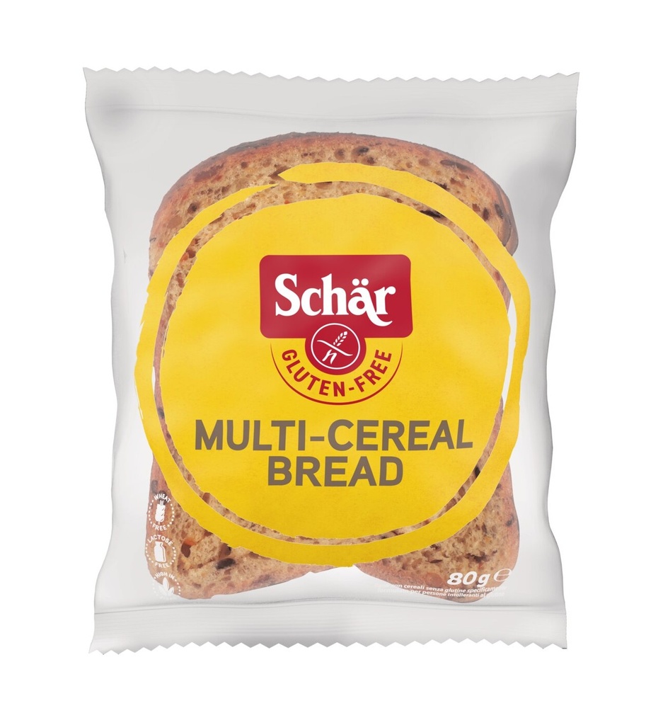 Schär multi-cereal brood 80gr (2x40g)