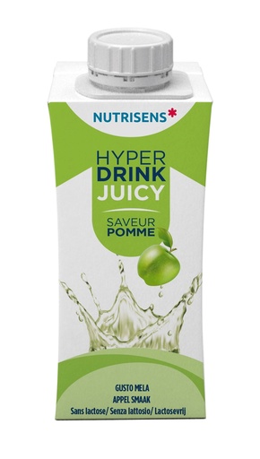 [1345] NS hyperdrink Juicy saveur pomme 200ml x 24