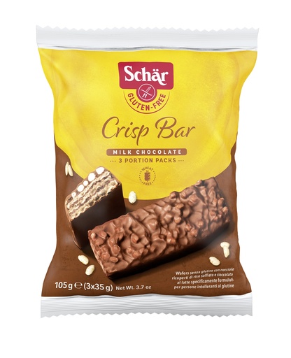 [3208] Schär crisp bar 105g (3x35g)