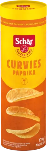 [3245] Schär curvies paprika 170g - 4252607