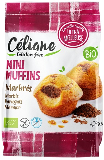[3417] Céliane mini muffins marmer bio 8st 200g - 3762341