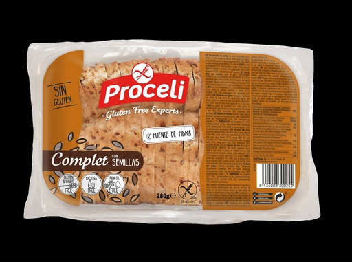 [3522] Proceli bread complet multiseeds  280g RTE