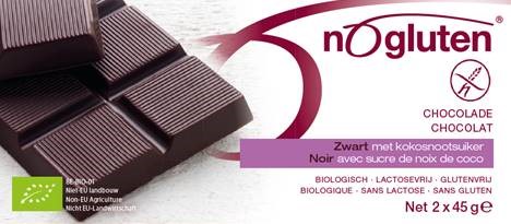 [3996] Nogluten chocolat noir bio 2 x 45g