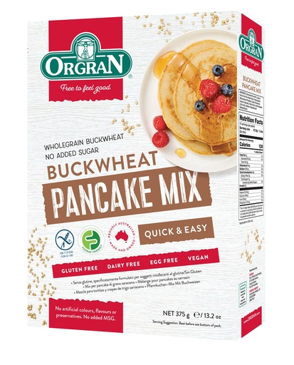 [4126] Orgran Buckwheat Pancake Mix 375g