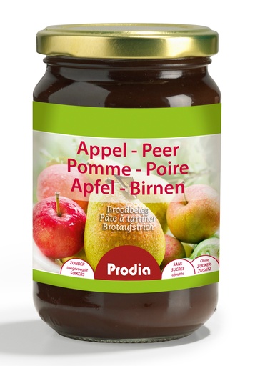 [4894] Prodia pâte à tartiner pomme-poire 320g