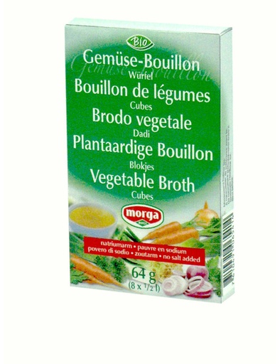 [5063] Morga cubes de bouillon 8g x 8 sans sel