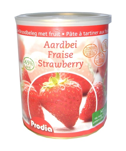 [5168] Prodia broodbeleg 800g aardbei maltitol