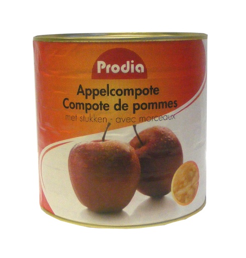 [5263] Prodia compote de pommes 2,55kg