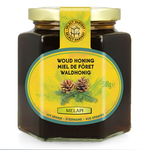 [5524] Melapi honing woud vloeibaar 500g