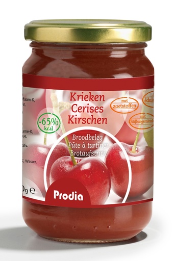 [6188] Prodia pâte à tartiner 300g cerise maltitol