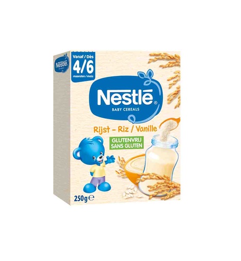 [6402] Nestlé baby cereals riz au goût vanille 500g