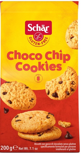 [6467] Schär choco chip cookies 200g - 1728500