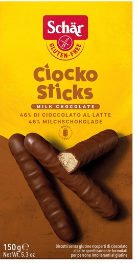 [6544] Schär ciocko sticks 150g - 2714111