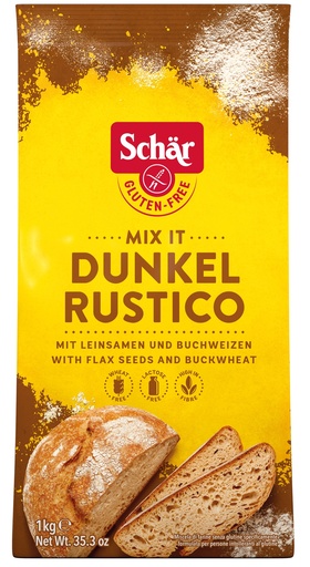 [6598] Schär Brot-Mix Dunkel 1kg