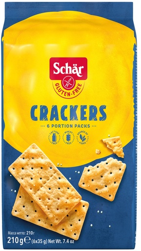 [6611] Schär crackers 210g (6x35g)