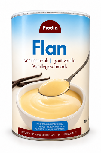 [6775] Prodia flan vanille 750g édulcorant