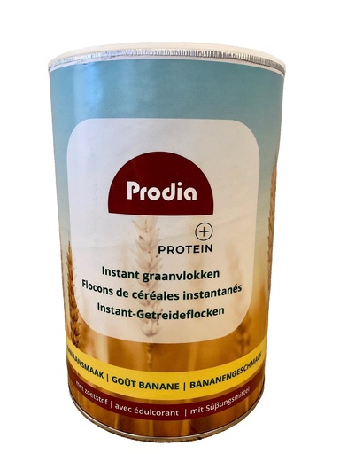[6800] Prodia flocons de céréales inst banane HP 780g édulc