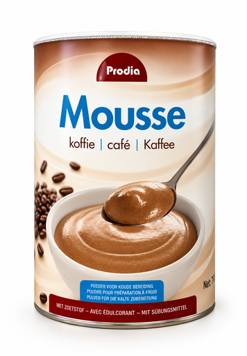 [6846] Prodia mousse koffie 760g zoetstof