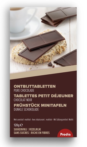 [3850] Prodia breakfast tablets dark chocolate 144g