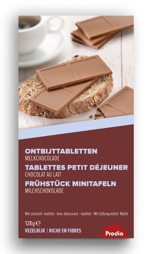 [3851] Prodia tablettes petit déjeuner choc lait 144g