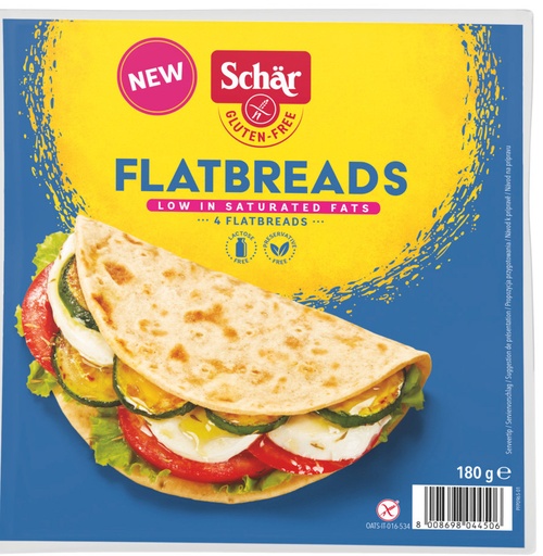 [3279] Schär flatbreads 180g - 5802434