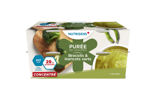 [1432] NS groentepuree broccoli-groene boontjes 200g x 4 HP/HC 