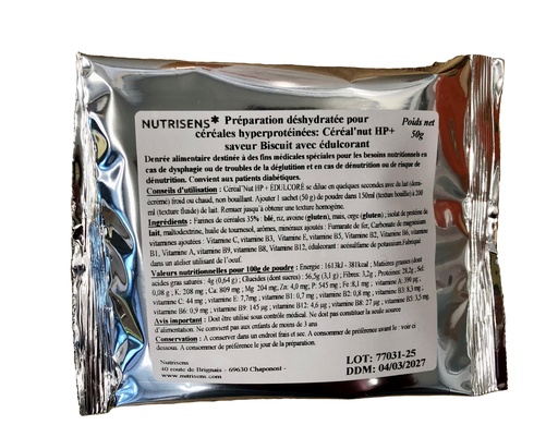 [1362] NS cereal'nut HP+ biscuit édulcoré 50g x 48