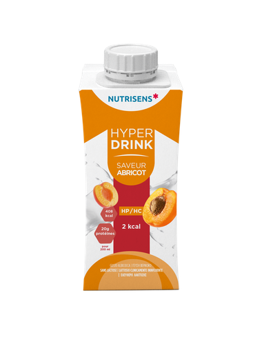 [1463] NS hyperdrink 2Kcal abrikoossmaak 200ml x 4 HP/HC - 4493458