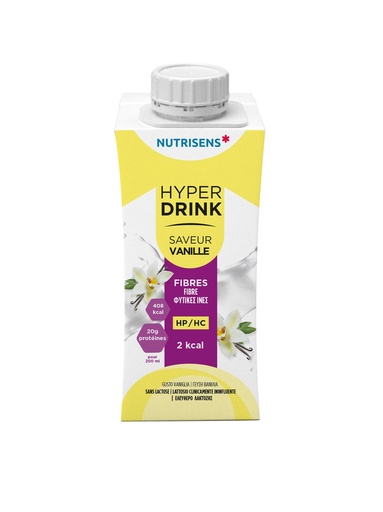 [1464] NS hyperdrink 2Kcal fibres saveur vanille 200ml x 4 HP/HC  