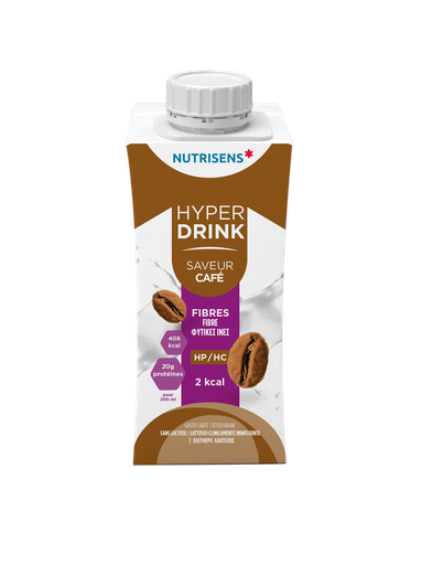 [1465] NS hyperdrink 2Kcal fibres saveur café 200ml x 4 HP/HC   