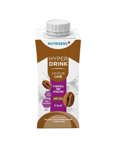 [1465] NS hyperdrink 2Kcal fibres saveur café 200ml x 4 HP/HC   