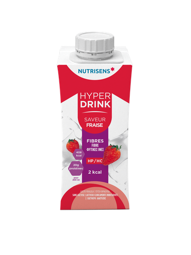 [1466] NS hyperdrink 2Kcal fibres saveur fraise 200ml x 4 HP/HC 