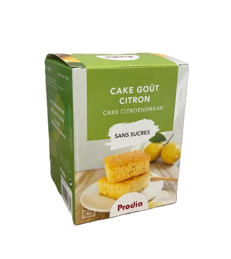 [3768] Prodia cake citroen 160g suikervrij 