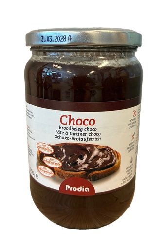 [3763] Prodia pâte à tartiner choco 750g glu°/lact°/édulcorant