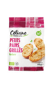 [3443] Céliane petits pain grillés bio 170g