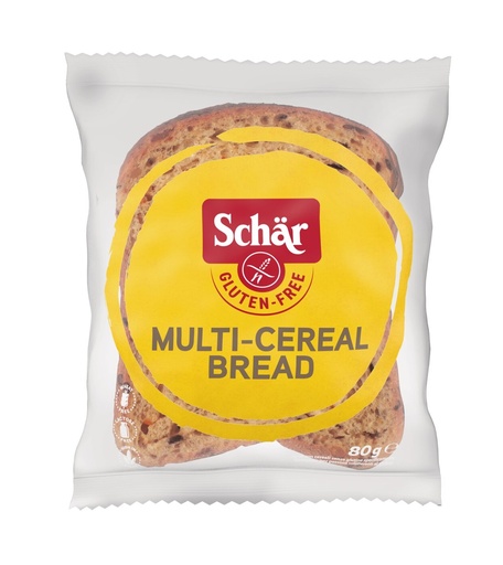[3292] Schär multi-cereal brood 80gr (2x40g)